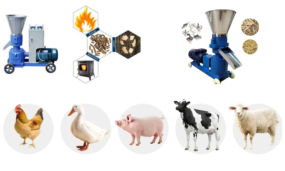 Гранулятор с плоским матрицем Гранулятор с плоским матрицем