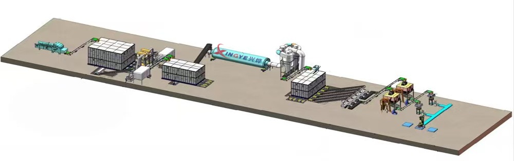 Linha de peletizadora