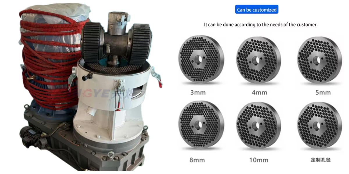 Máquina de Pellets de Madera de Matriz Plana