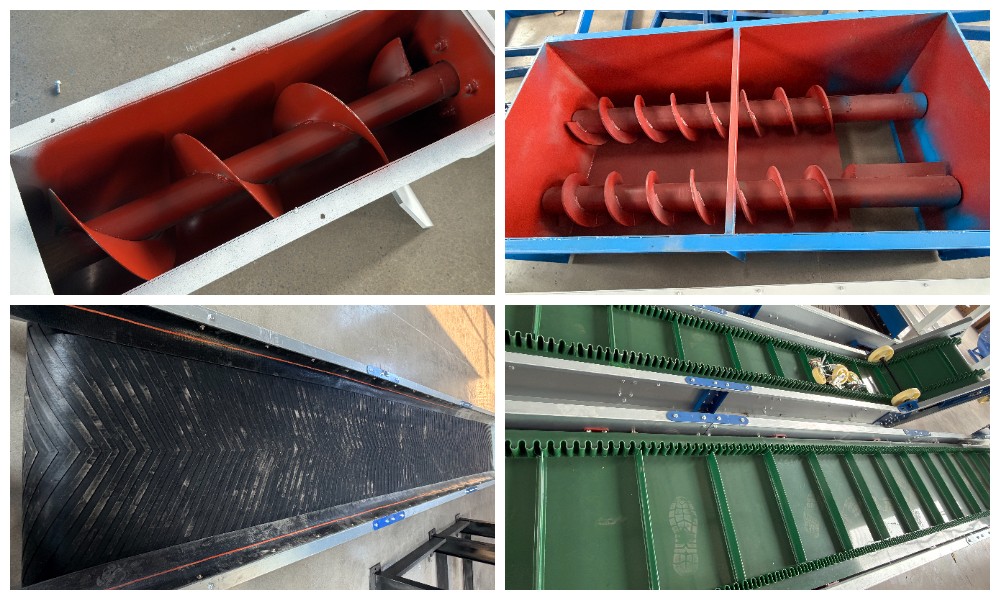 Sistema de transporte para planta de pellets de biomasa